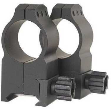 Warne Scope Mounts Tactical Ring 1" Ultra High Matte Finish 604M